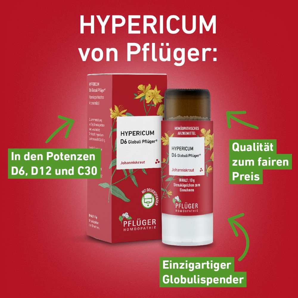 HYPERICUM C 30 Globuli Pflüger Dosierspender HYPERICUM C 30 Globuli Pflüger Dosierspender