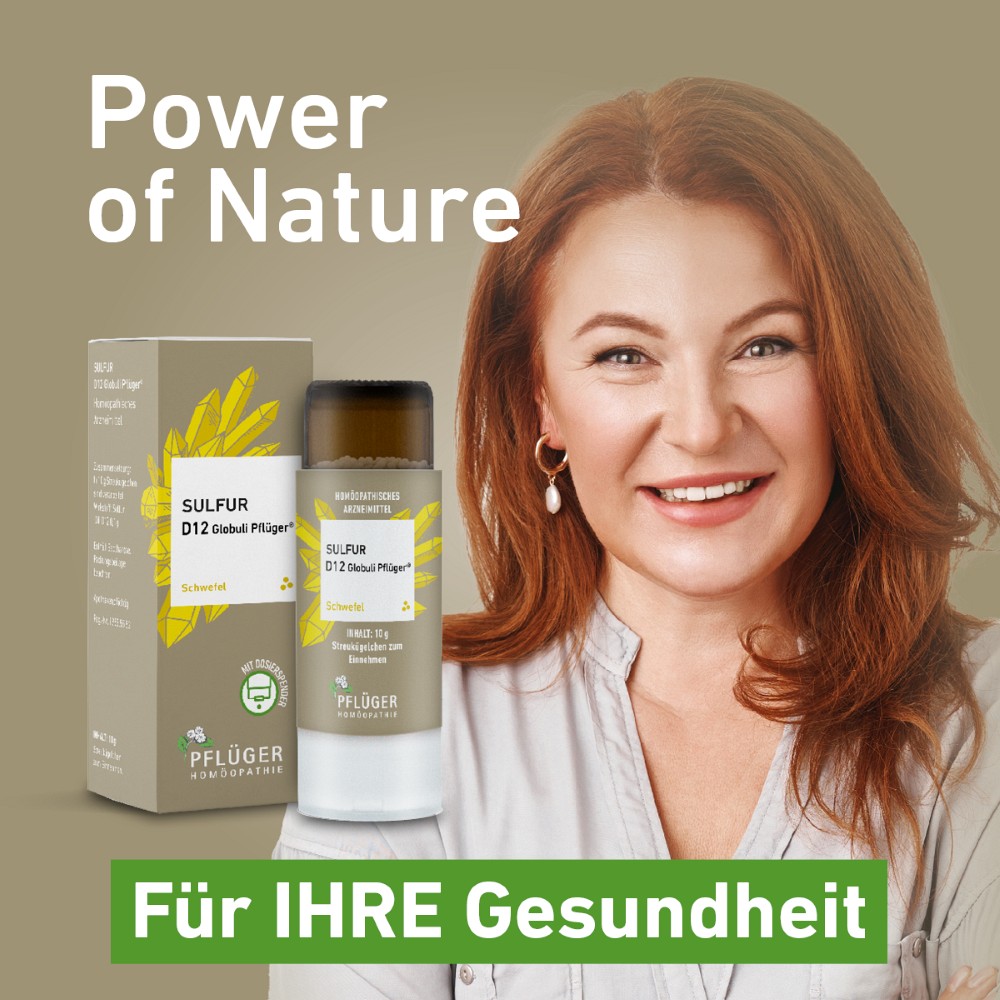 SULFUR D 12 Globuli Pflüger Dosierspender SULFUR D 12 Globuli Pflüger Dosierspender