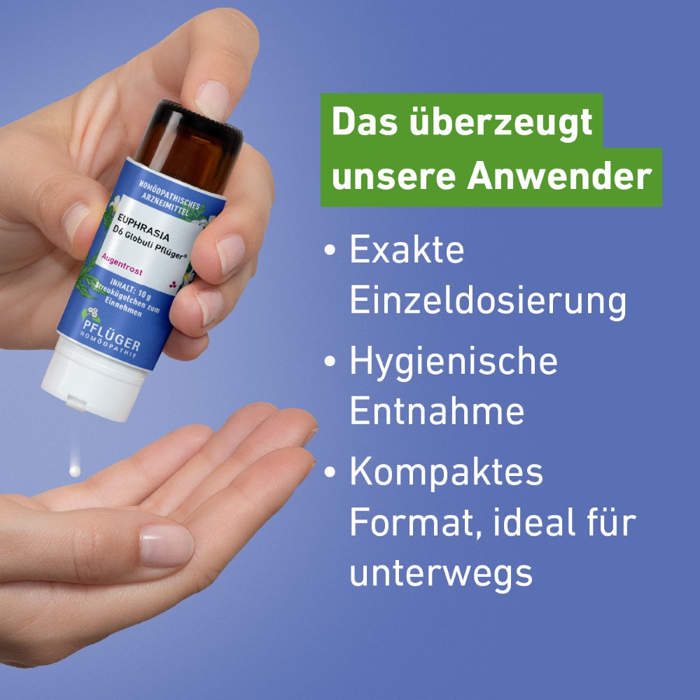 EUPHRASIA D 6 Globuli Pflüger Dosierspender EUPHRASIA D 6 Globuli Pflüger Dosierspender