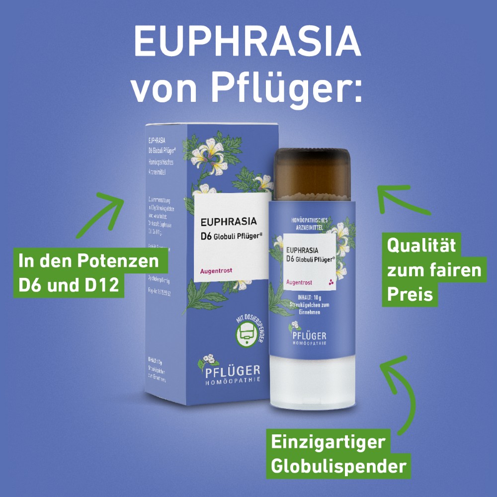 EUPHRASIA D 12 Globuli Pflüger Dosierspender