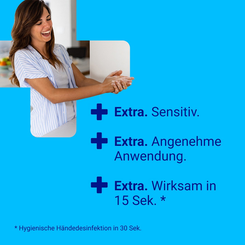 STERILLIUM foam extra care Händedesinfektion