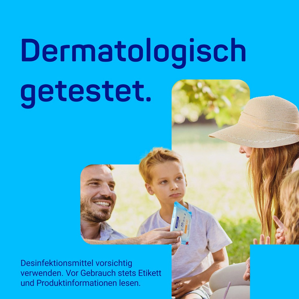 STERILLIUM 2in1 wipes Hand- u.Flächendesinfektion