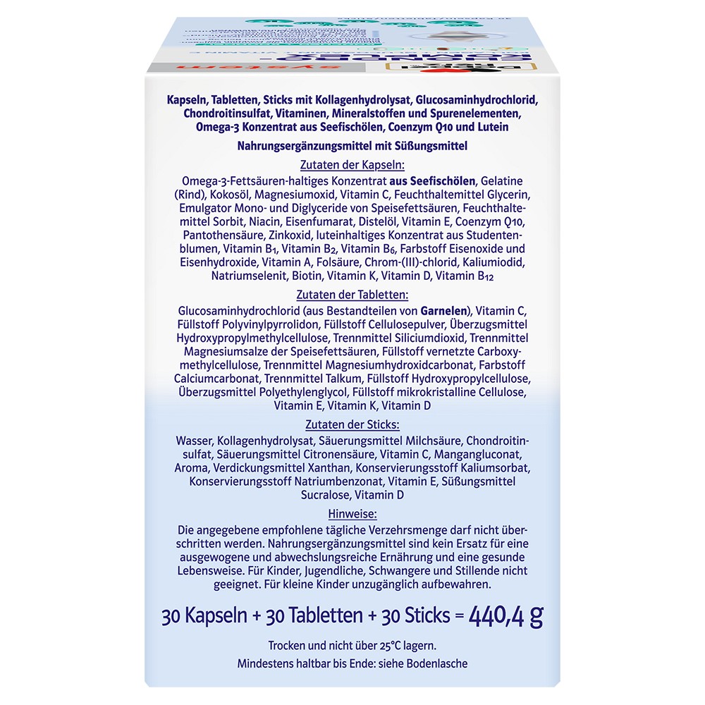 DOPPELHERZ Chondro-Komplex syst.Komb.Tab.Kap.Stick
