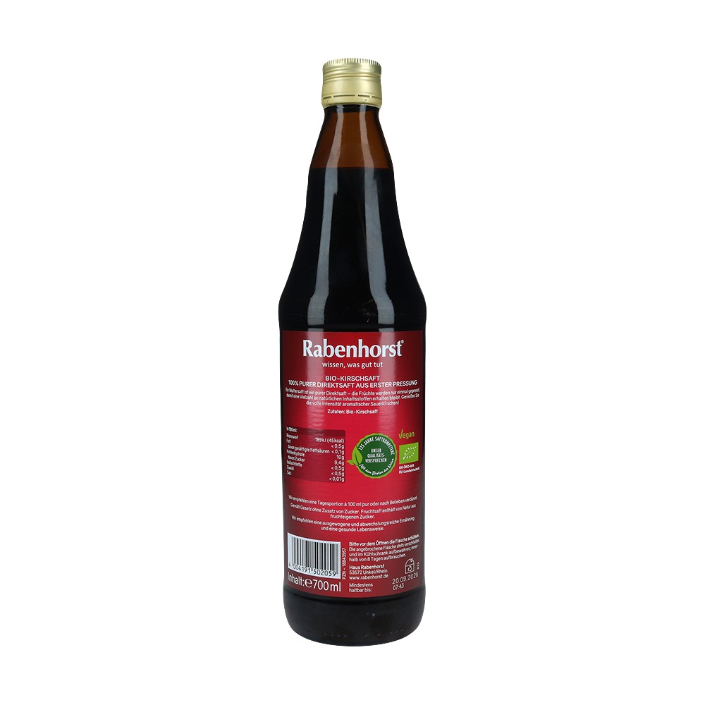 RABENHORST Sauerkirsche Muttersaft Bio