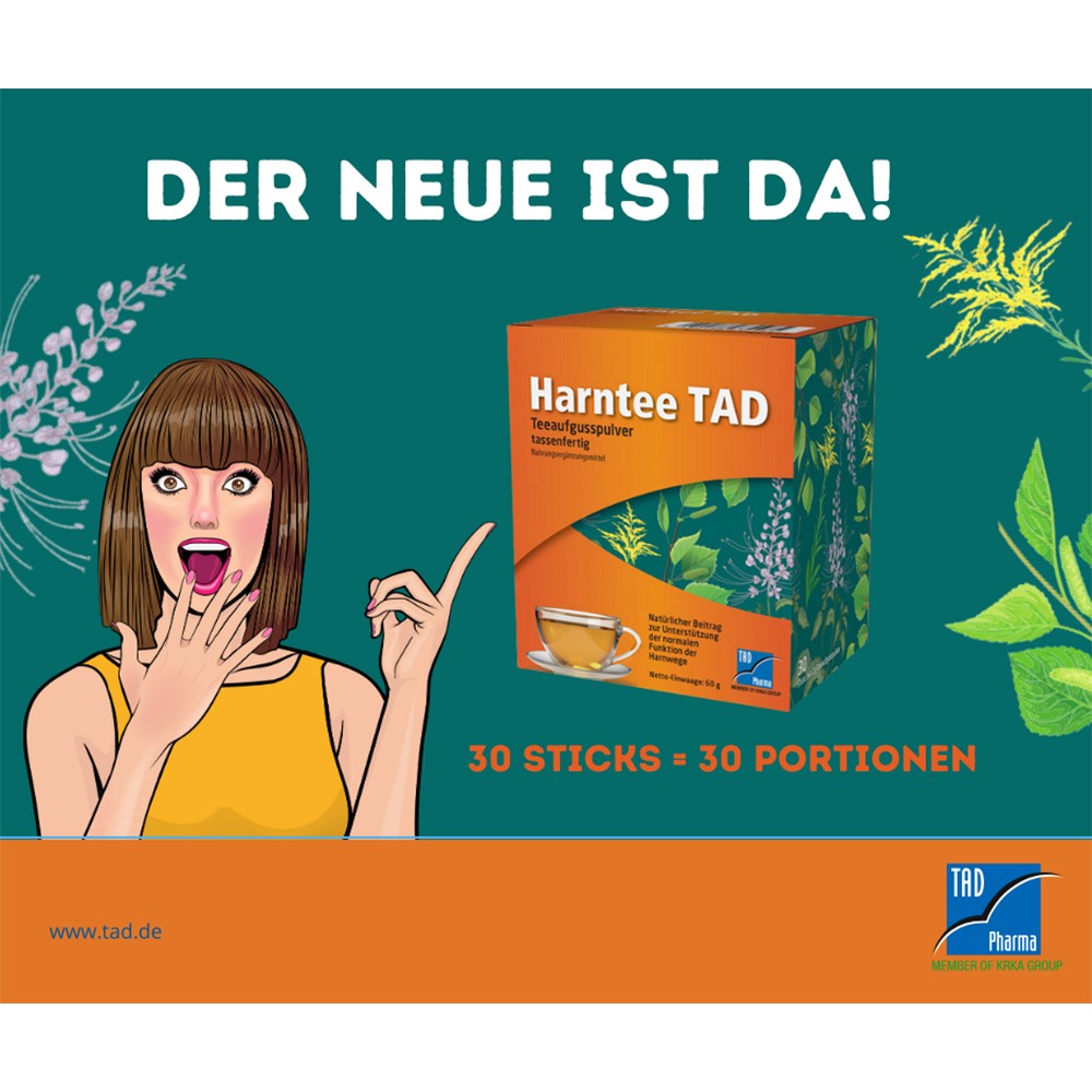 HARNTEE TAD Sticks Teeaufgusspulver