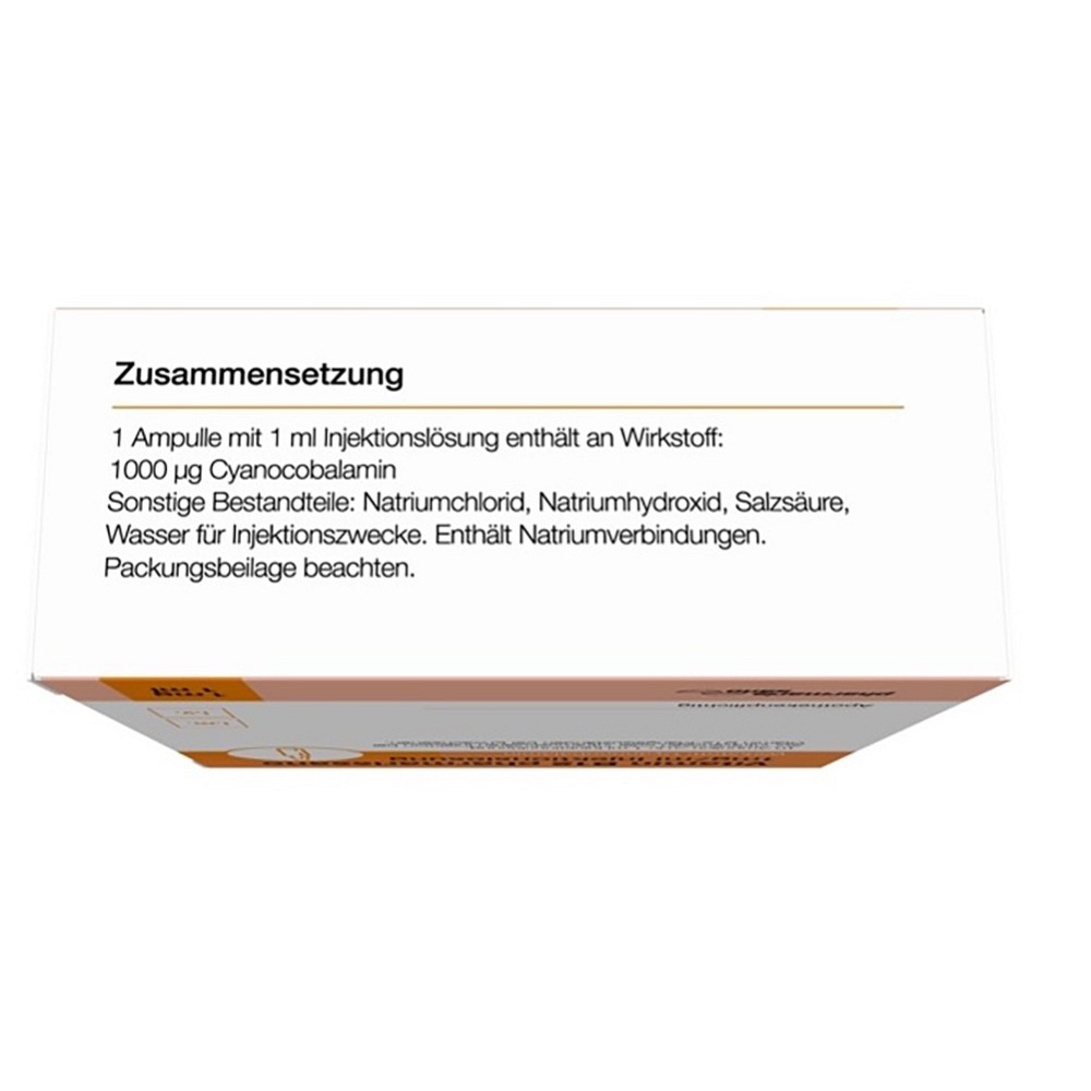 VITAMIN B12 PHARMARISSANO 1 mg/ml Inj.-Lsg.Amp.