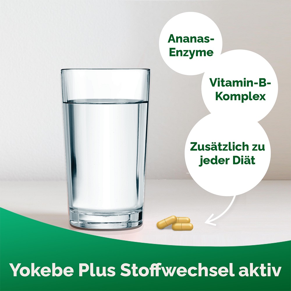 YOKEBE Stoffwechsel aktiv Plus NF2 Kapseln DE