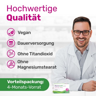 GLYCOWOHL Vitamin B12 1000 µg hochdos.vegan Kaps. GLYCOWOHL Vitamin B12 1000 µg hochdos.vegan Kaps.