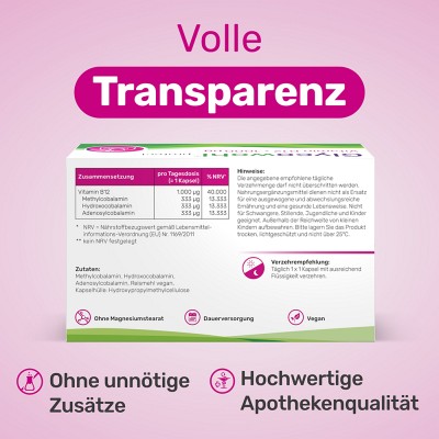 GLYCOWOHL Vitamin B12 1000 µg hochdos.vegan Kaps. GLYCOWOHL Vitamin B12 1000 µg hochdos.vegan Kaps.
