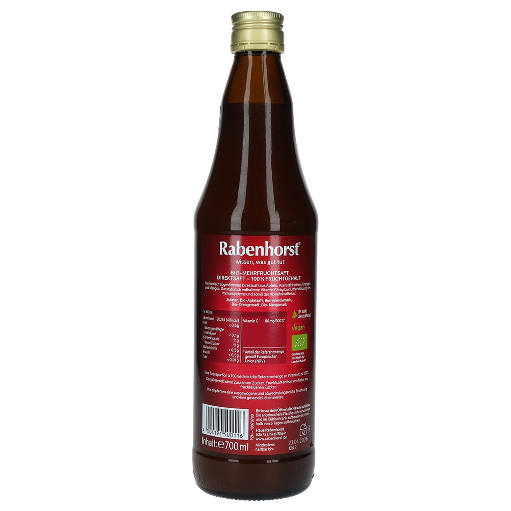 RABENHORST für die Abwehrkräfte Bio Saft
