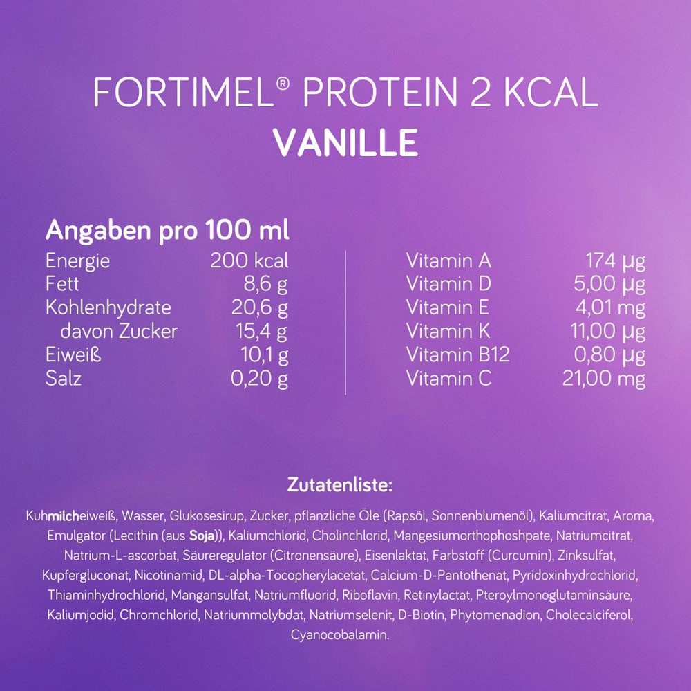 FORTIMEL Protein 2 kcal Mischkarton Trinknahrung