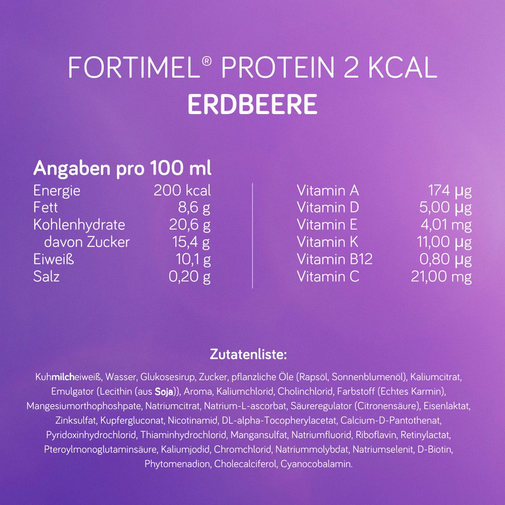 FORTIMEL Protein 2 kcal Mischkarton Trinknahrung