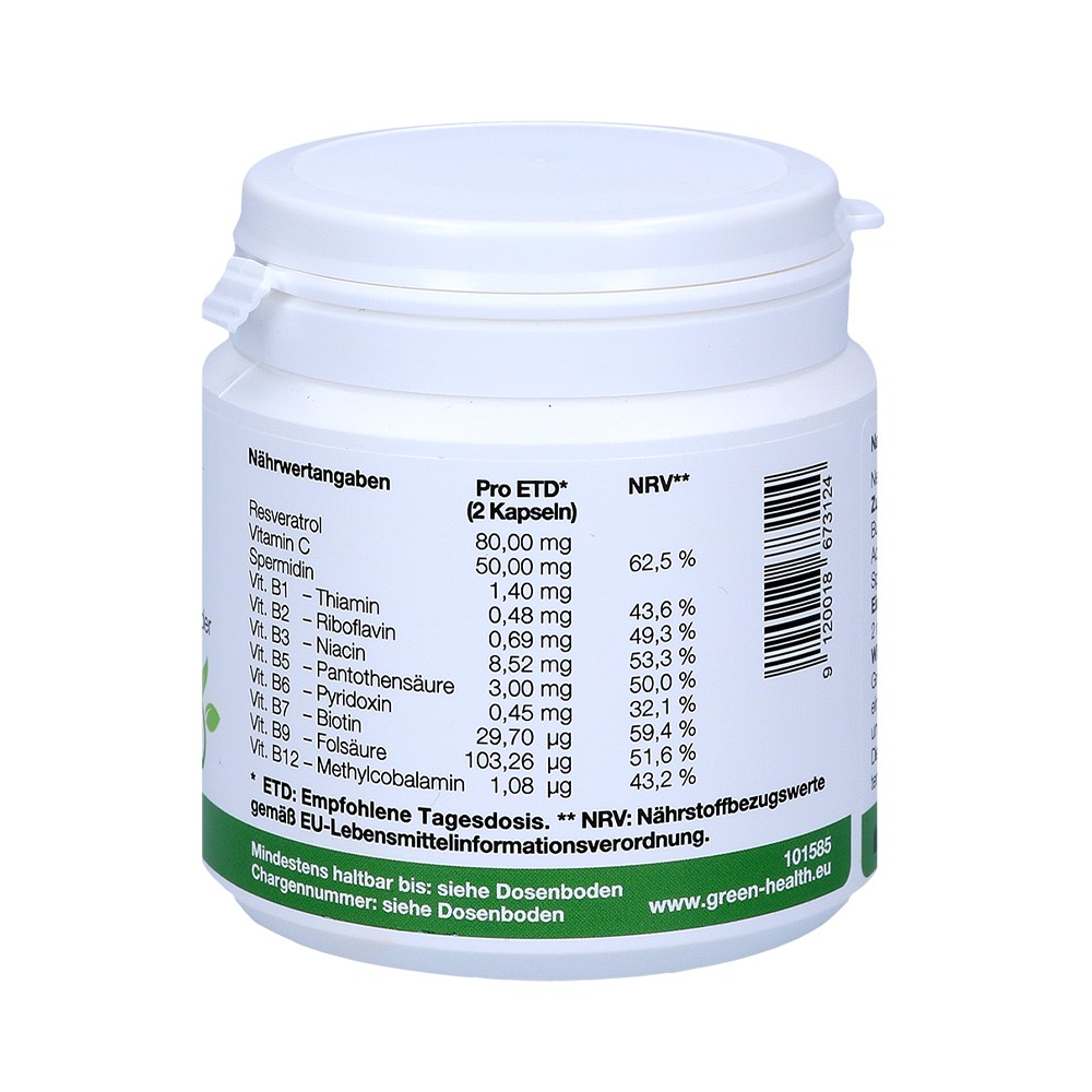 PANACEO Green Health Spermidin Cell Protect Kaps.