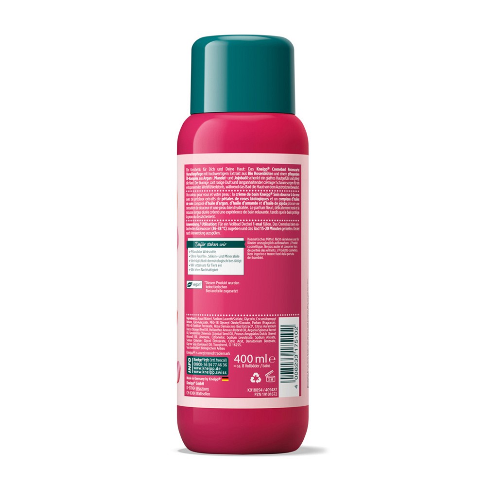 KNEIPP Cremebad Rosenzarte Verwöhnpflege