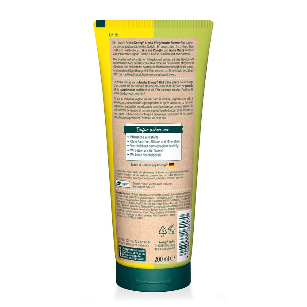 KNEIPP Aroma-Pflegedusche Sommer FLIRT
