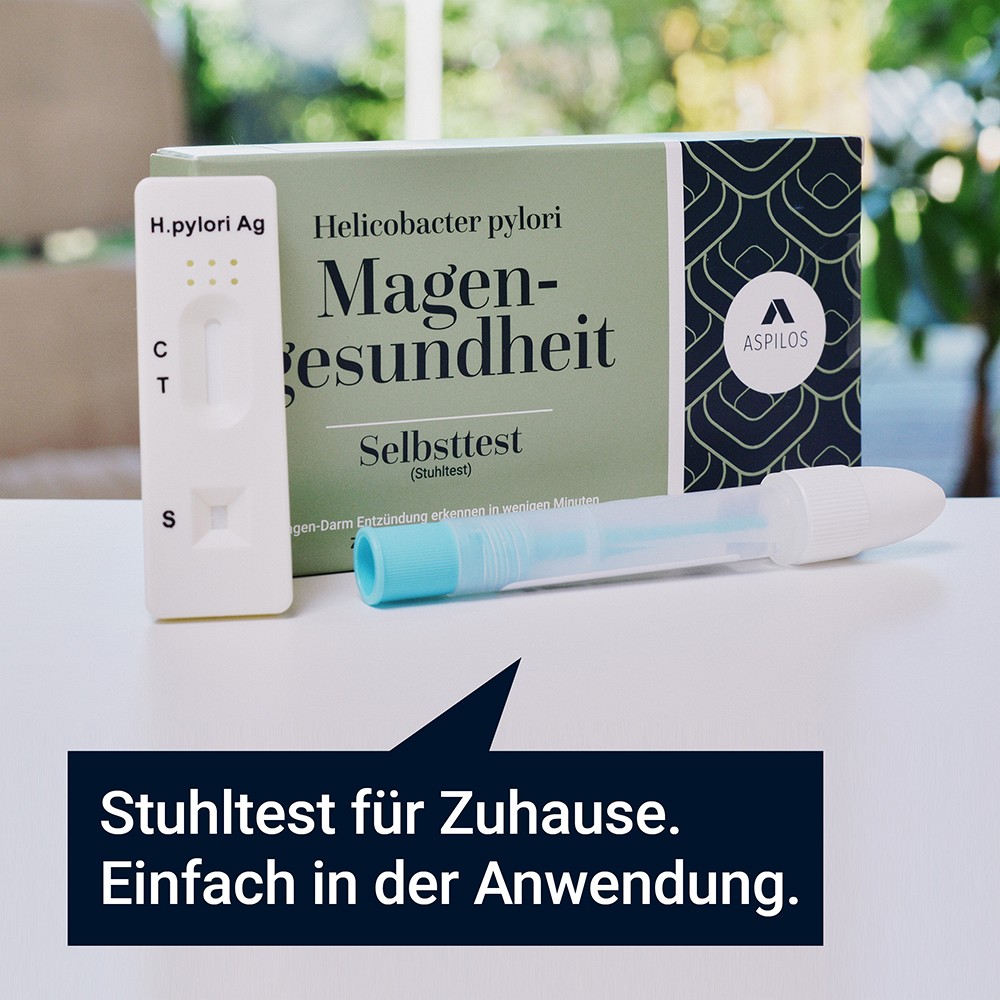 ASPILOS Selbsttest Magengesundheit H.pylori Stuhl ASPILOS Selbsttest Magengesundheit H.pylori Stuhl