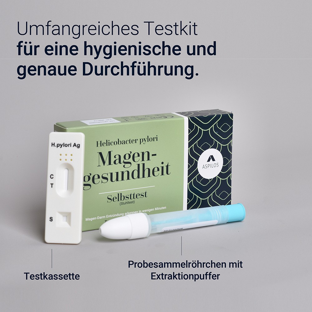 ASPILOS Selbsttest Magengesundheit H.pylori Stuhl ASPILOS Selbsttest Magengesundheit H.pylori Stuhl