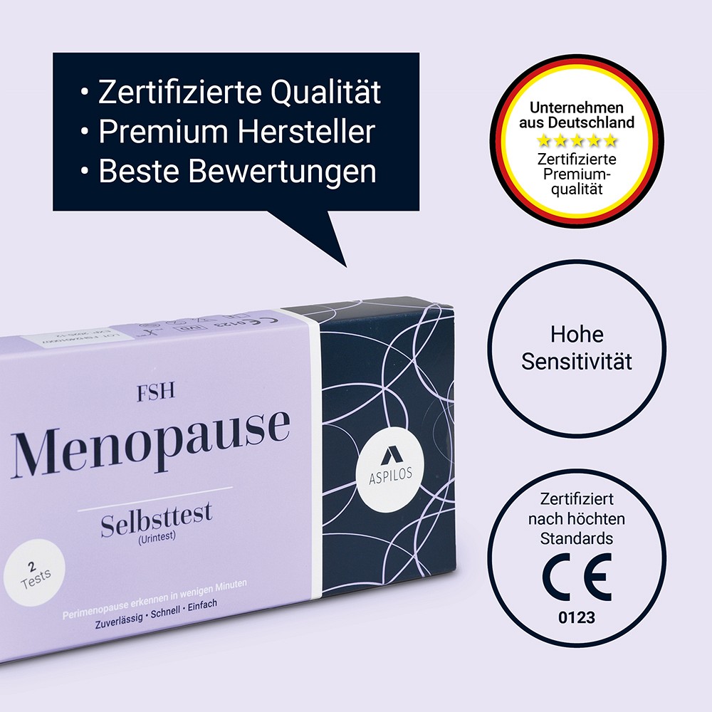 ASPILOS Selbsttest Menopause FSH Urin ASPILOS Selbsttest Menopause FSH Urin