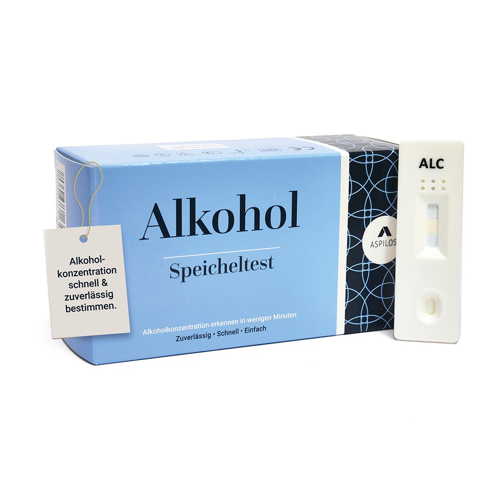 ASPILOS Selbsttest Alkohol Speichel ASPILOS Selbsttest Alkohol Speichel
