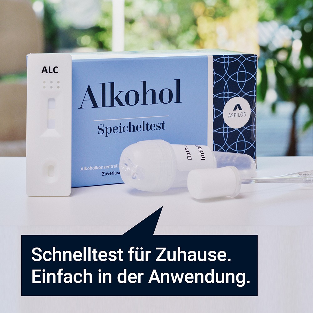 ASPILOS Selbsttest Alkohol Speichel ASPILOS Selbsttest Alkohol Speichel