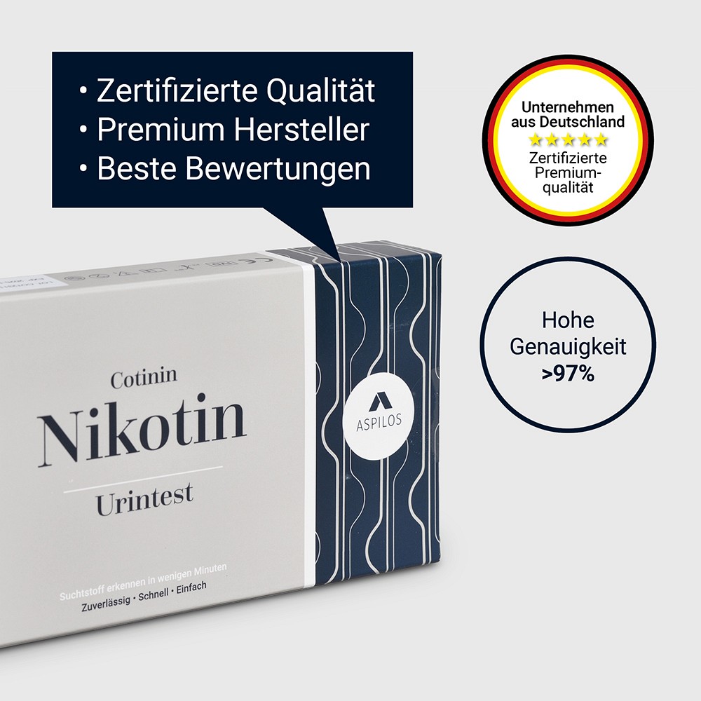 ASPILOS Selbsttest Nikotin Urin ASPILOS Selbsttest Nikotin Urin