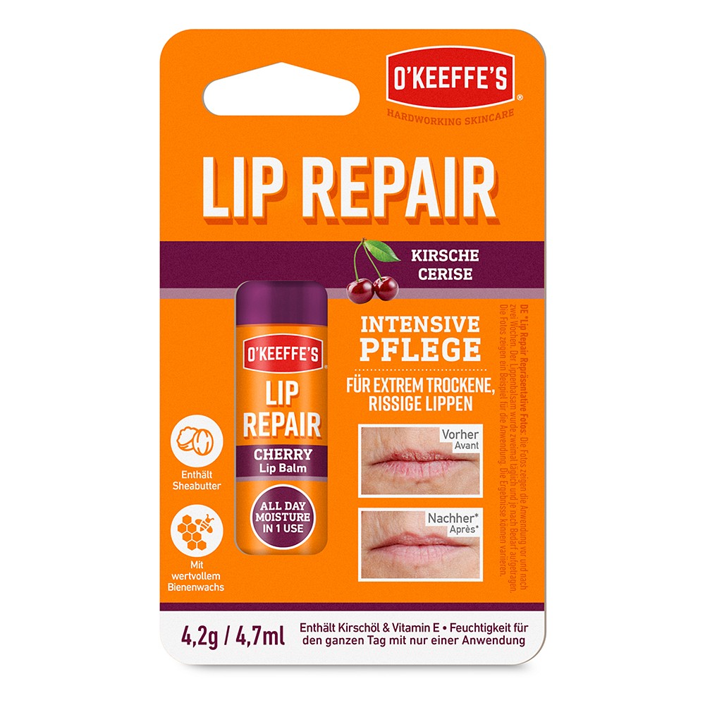 OKEEFFE'S Lip Repair Lippenbalsam cherry