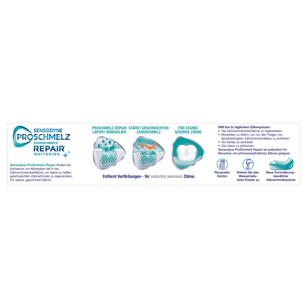 SENSODYNE ProSchmelz Repair whitening Zahnpasta