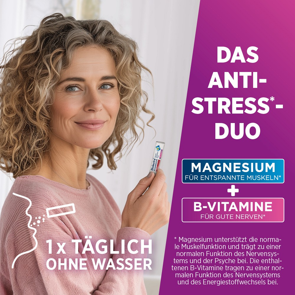 BIOLECTRA Magnesium 400 mg Nerven & Muskeln Vital BIOLECTRA Magnesium 400 mg Nerven & Muskeln Vital