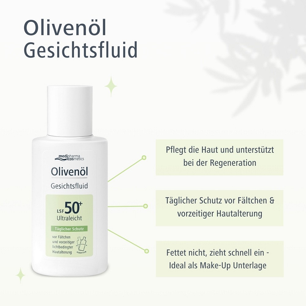 OLIVENÖL GESICHTSFLUID LSF 50+