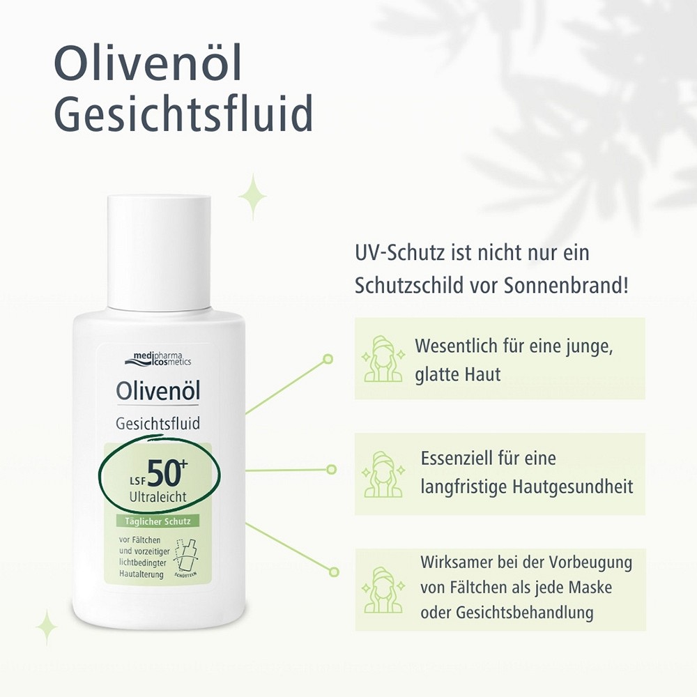 OLIVENÖL GESICHTSFLUID LSF 50+