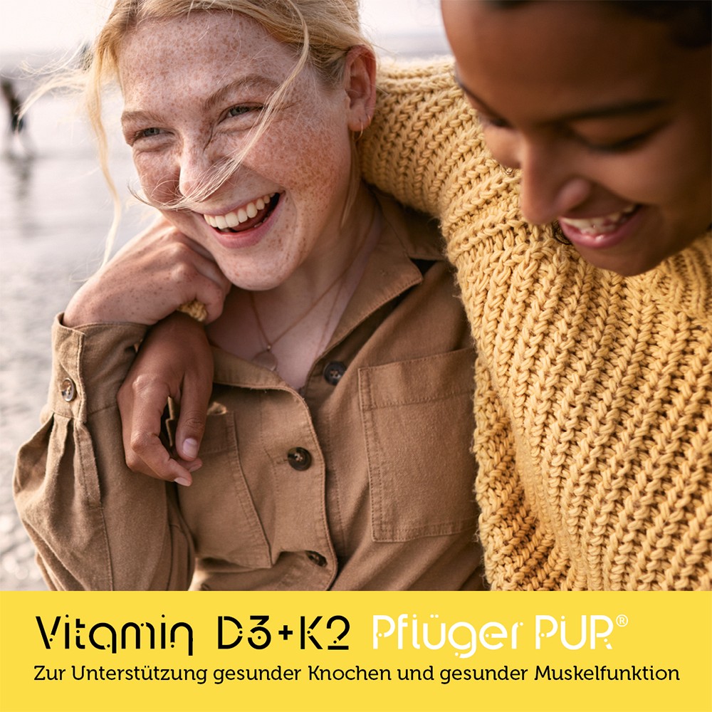 VITAMIN D3+K2 Pflüger PUR 500 I.E./25 µg Tropfen