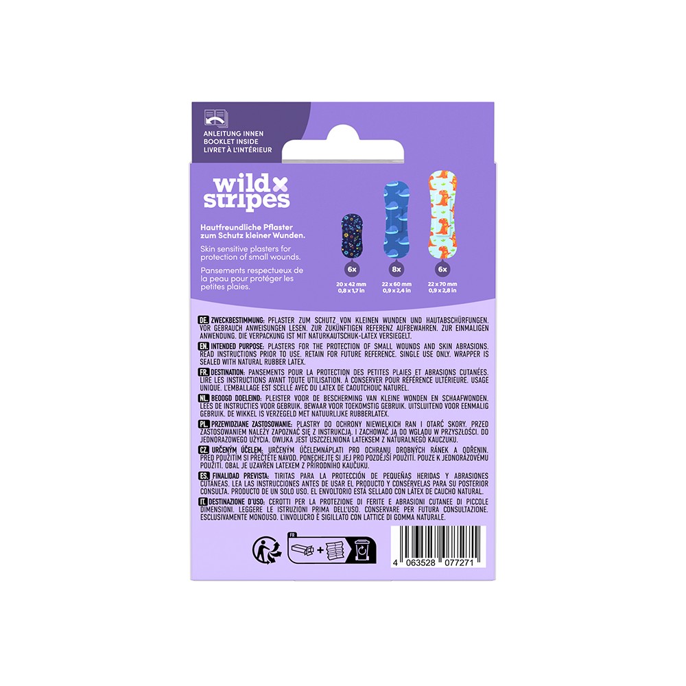 WILD STRIPES Pflaster Kids sensitiv Space INT WILD STRIPES Pflaster Kids sensitiv Space INT