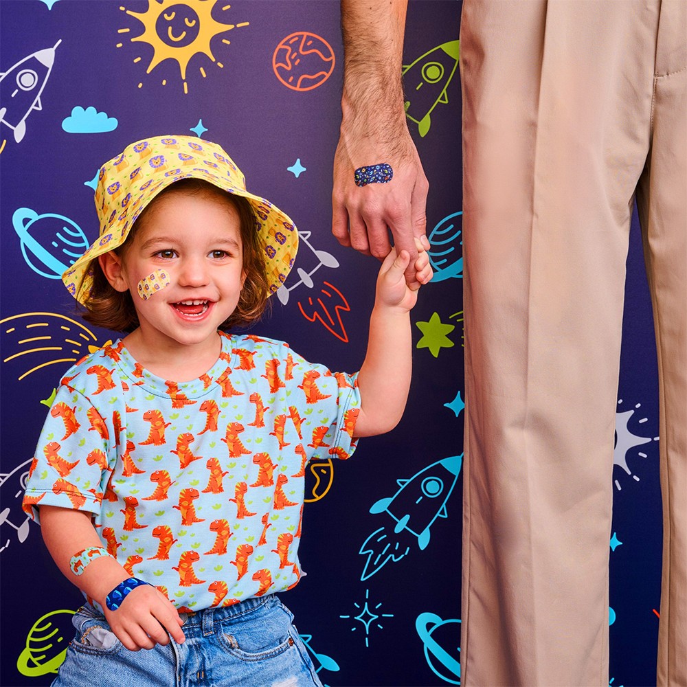 WILD STRIPES Pflaster Kids sensitiv Space INT WILD STRIPES Pflaster Kids sensitiv Space INT