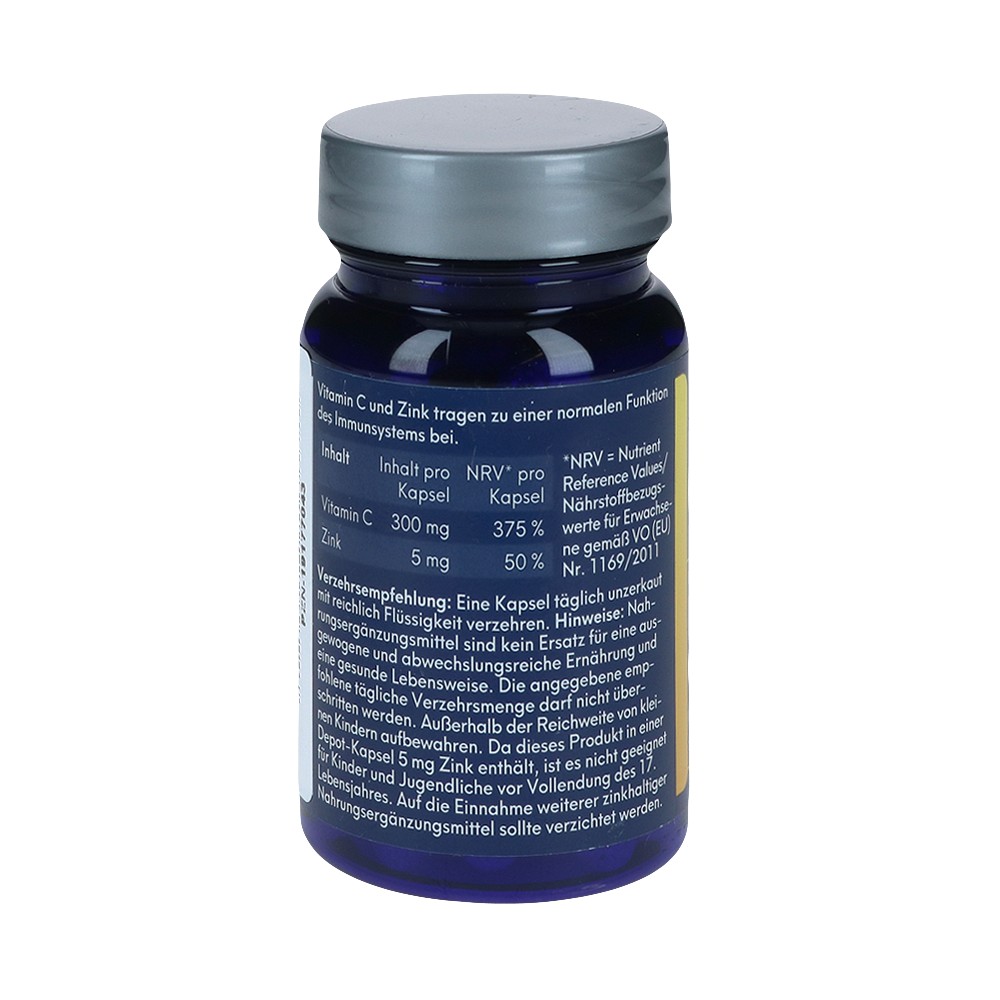 GESUND LEBEN Langzeit Vitamin C+Zink Depot Kapseln