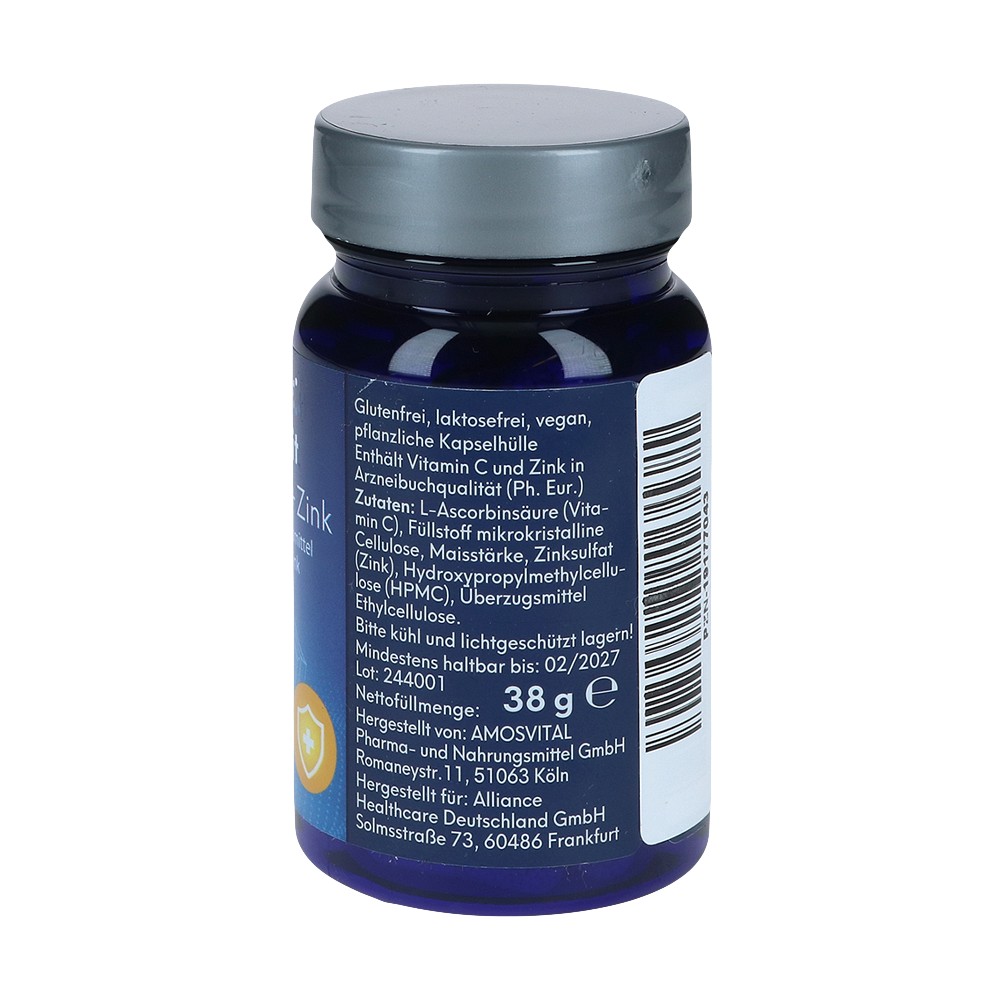 GESUND LEBEN Langzeit Vitamin C+Zink Depot Kapseln