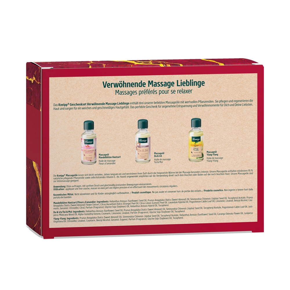 KNEIPP Geschenkpackung Verwöhnen.Massage Lieblinge