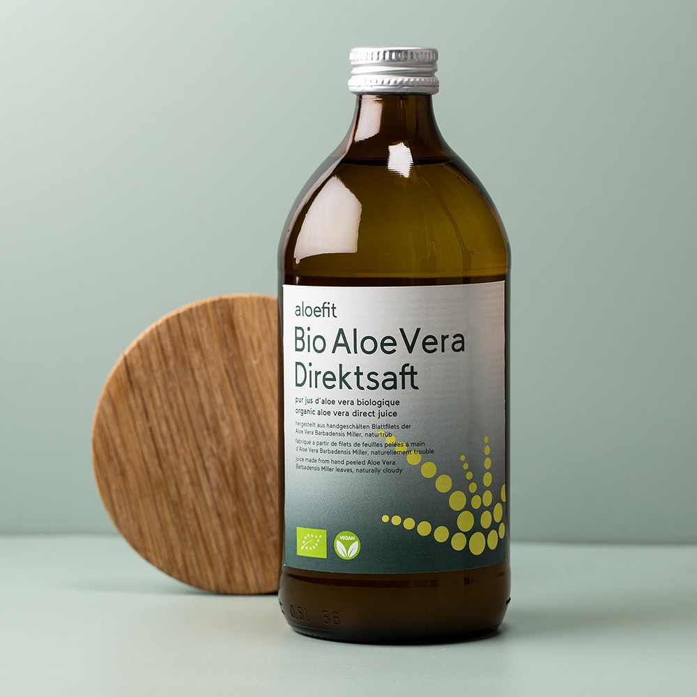 ALOEFIT Bio Aloe Vera Direktsaft