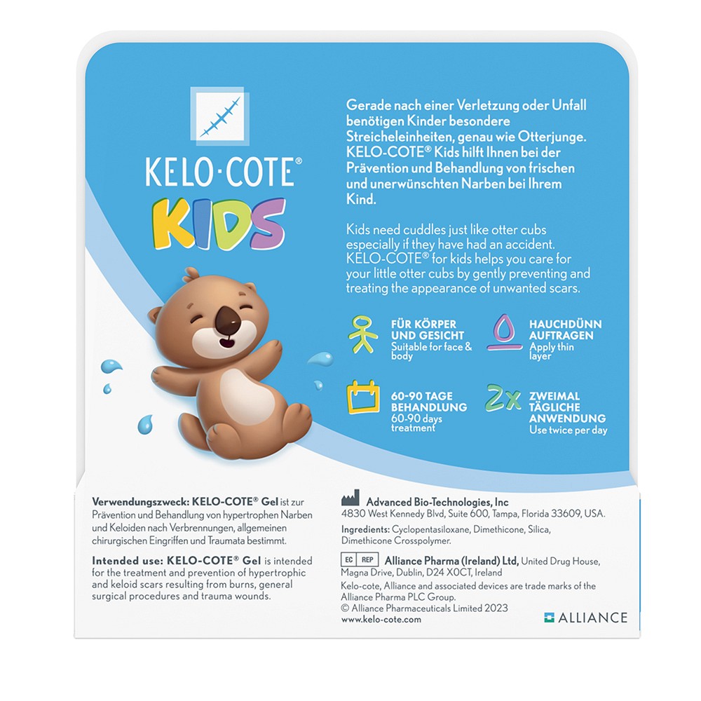 KELO-COTE Kids Silikon Narbengel