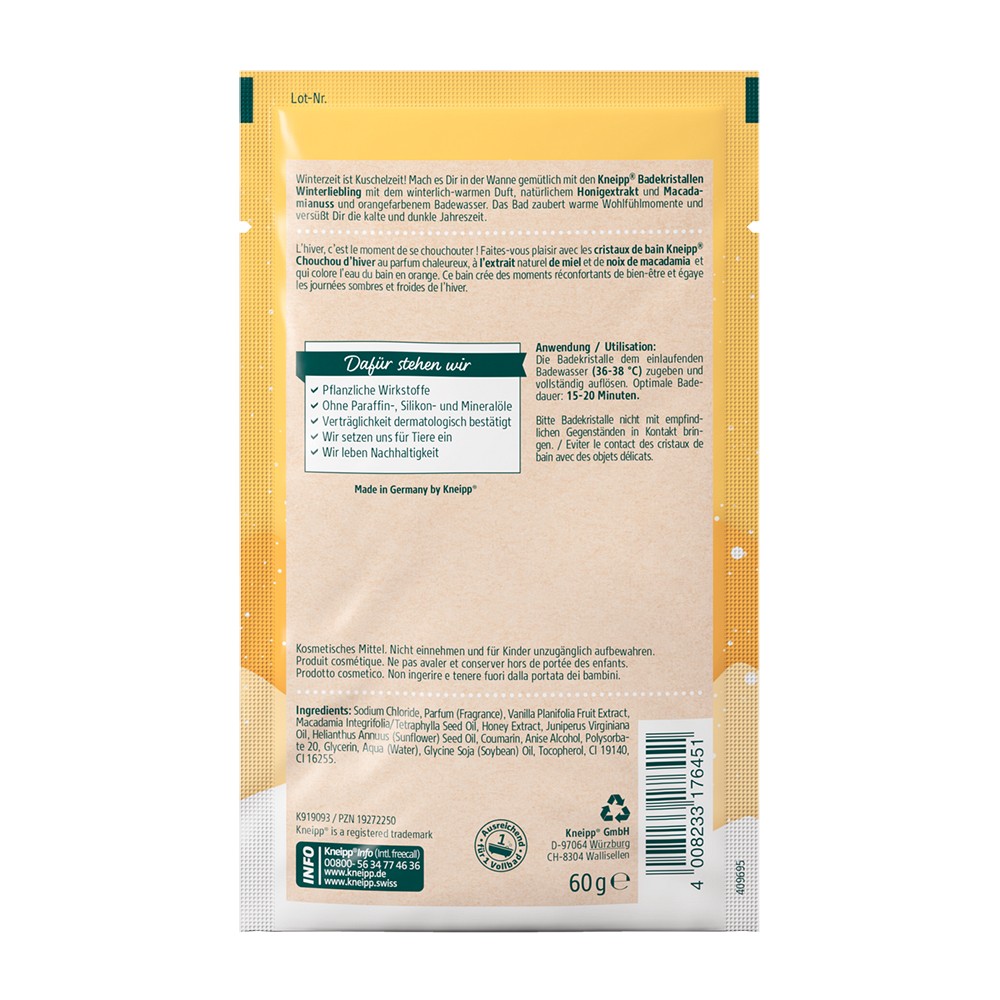 KNEIPP Badekristalle Winter-Liebling
