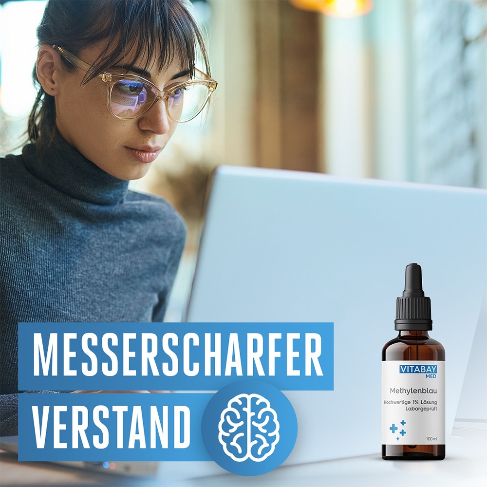 METHYLENBLAU hochwertige 1% Lösung vegan METHYLENBLAU hochwertige 1% Lösung vegan