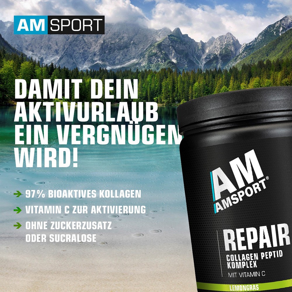AMSPORT Repair Collagen Peptid Komplex Pulver