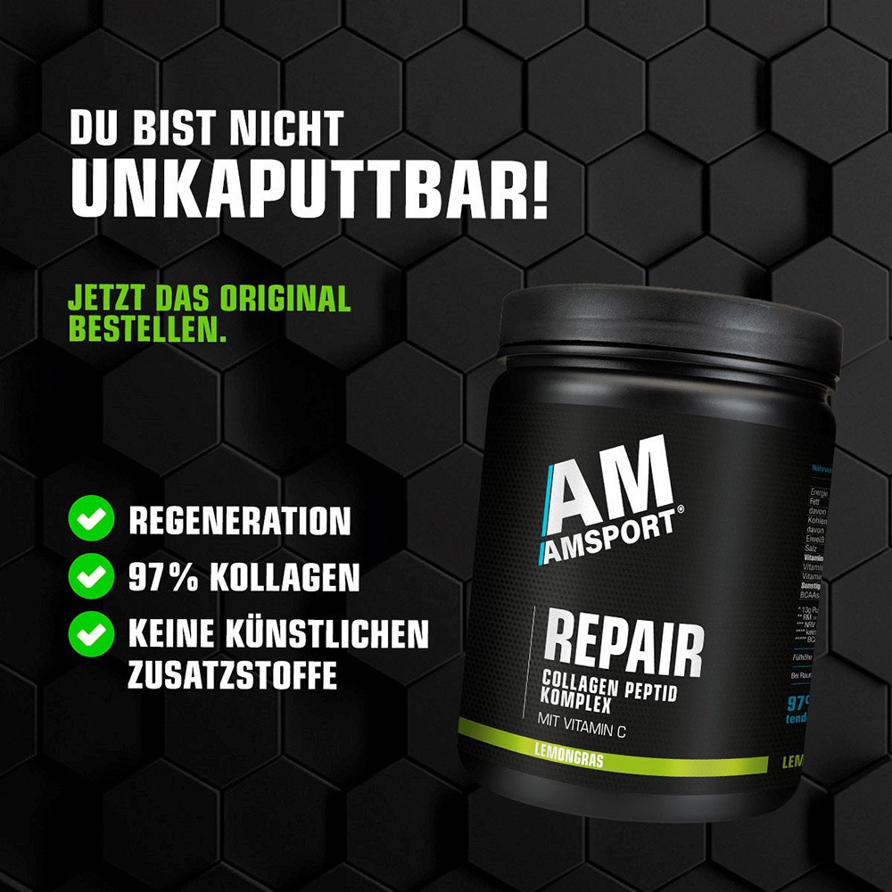 AMSPORT Repair Collagen Peptid Komplex Pulver