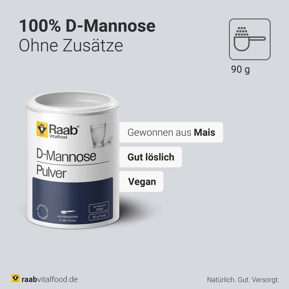 RAAB Vitalfood D-Mannose Pulver