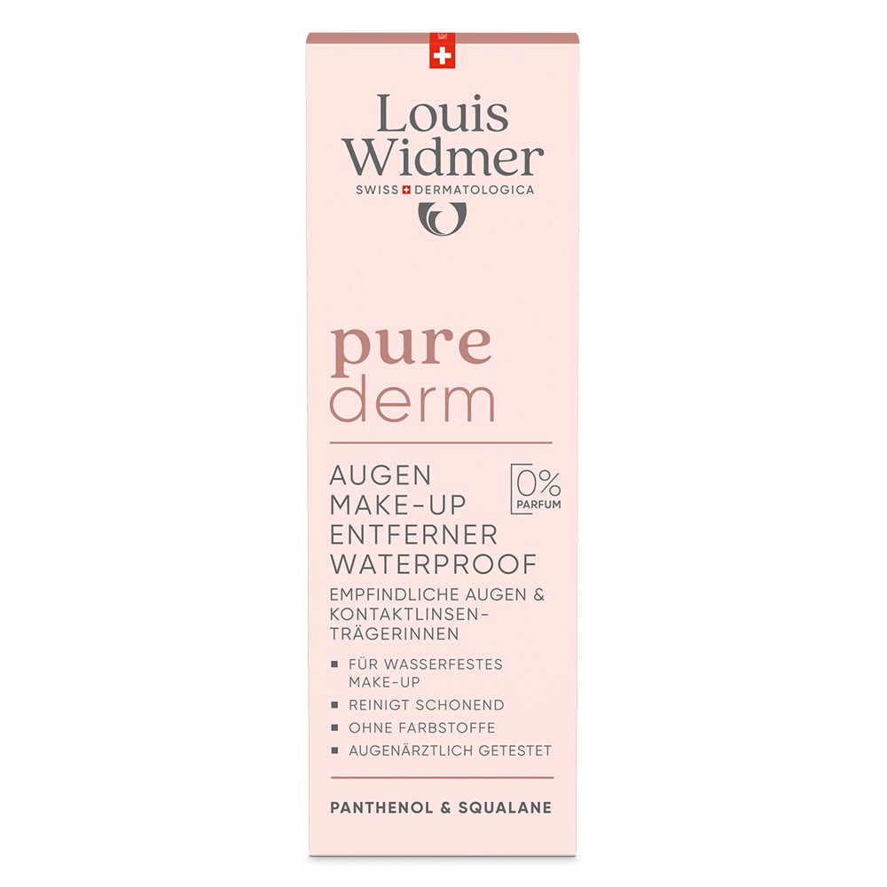 WIDMER purederm Augen Make-up-Entf.waterproof o.P.
