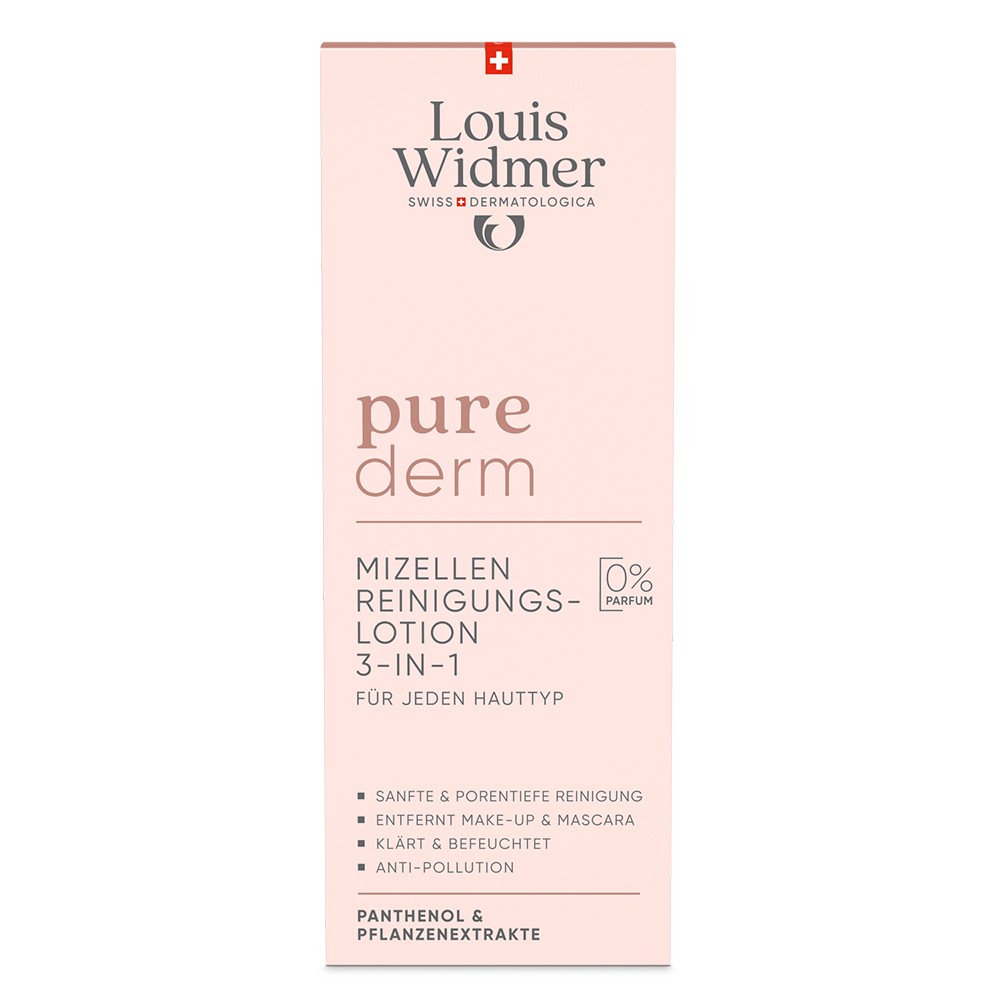 WIDMER purederm Mizellen Reinigungslotion o.P.