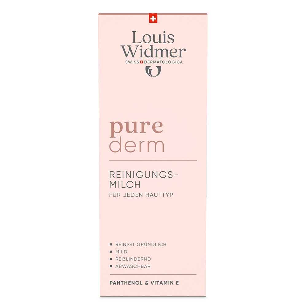 WIDMER purederm Reinigungsmilch