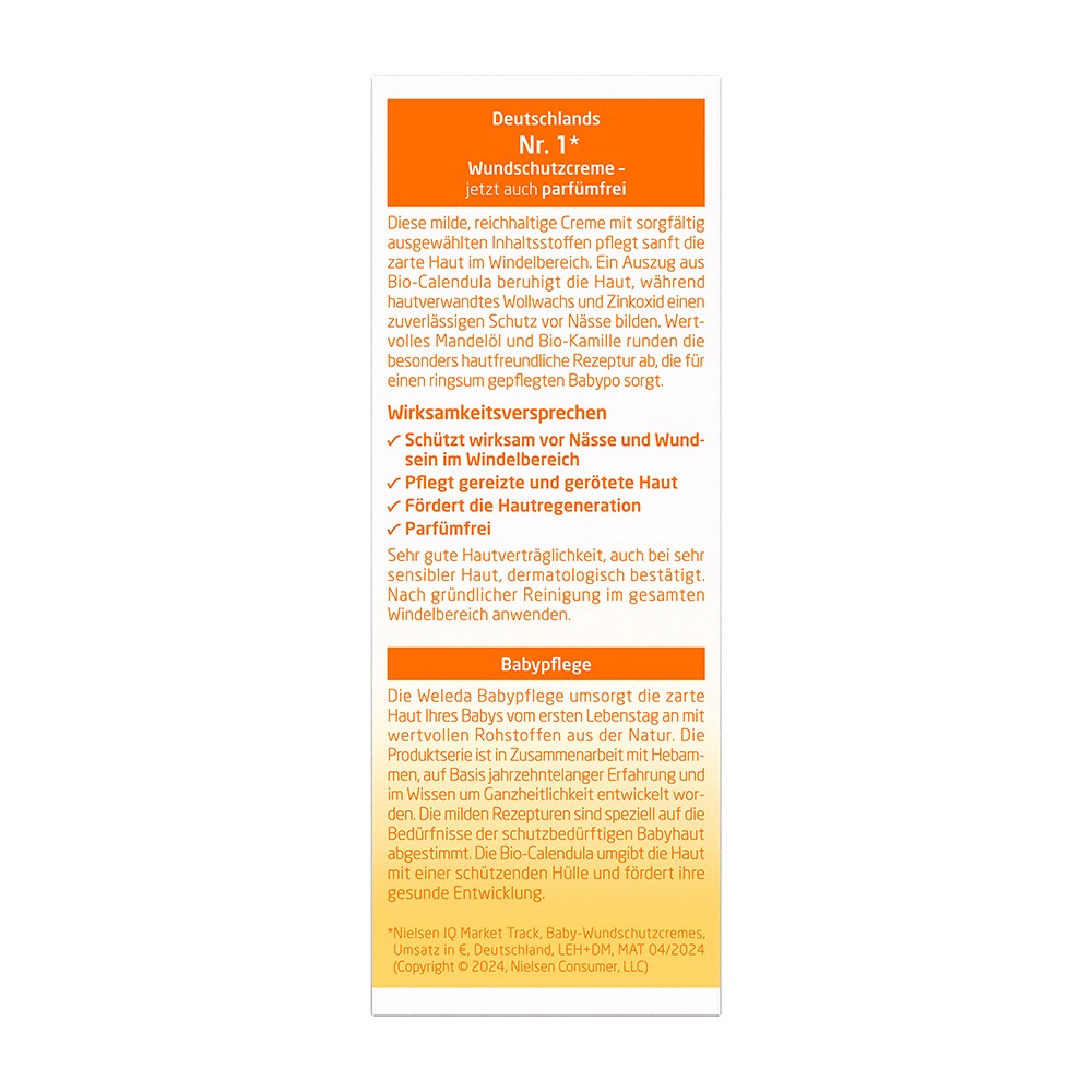 WELEDA Calendula Wundschutzcreme parfümfrei WELEDA Calendula Wundschutzcreme parfümfrei