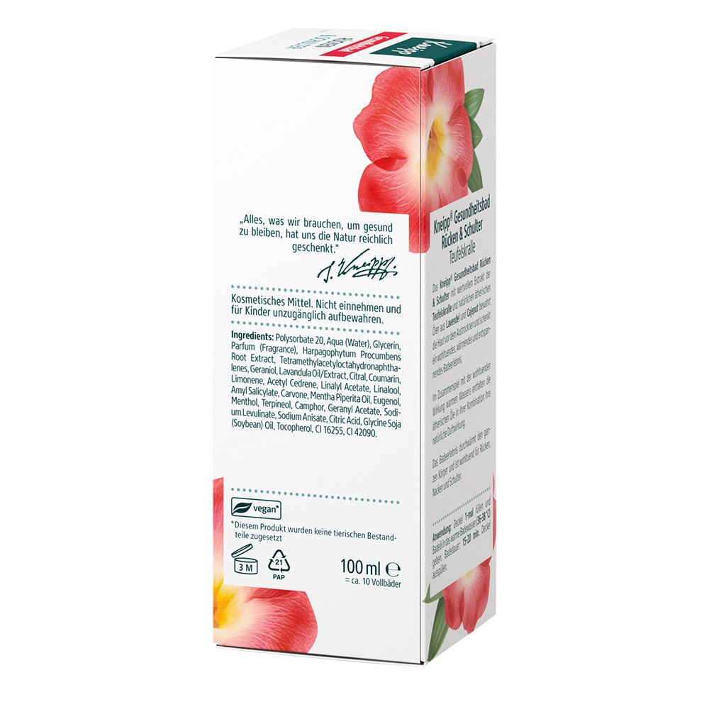 KNEIPP Gesundheitsbad Rücken&Schulter