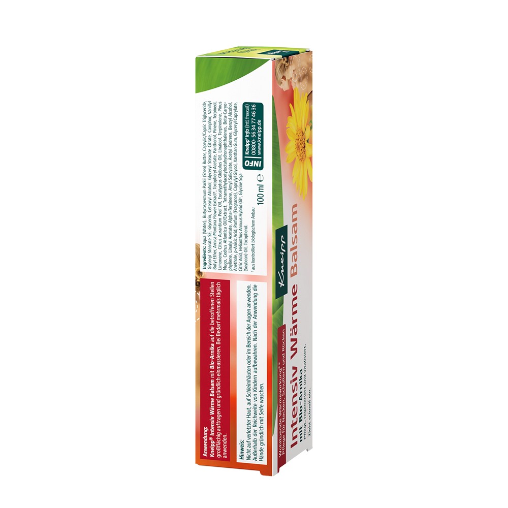 KNEIPP Intensiv Wärme Balsam mit Bio-Arnika
