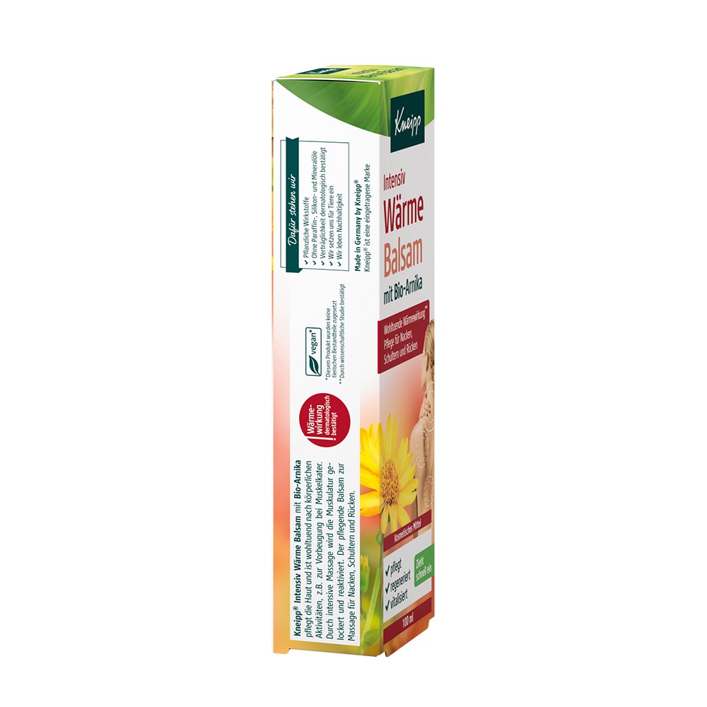 KNEIPP Intensiv Wärme Balsam mit Bio-Arnika